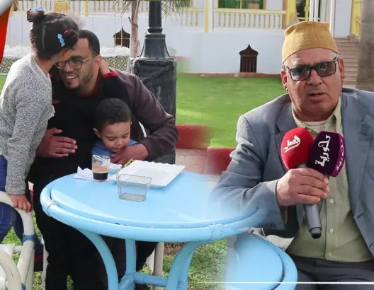 بعد شهور من الحرمان.. يونس يجتمع بأطفاله ولالة حادة وبا قدور يعبران عن سعادتهما (فيديو)