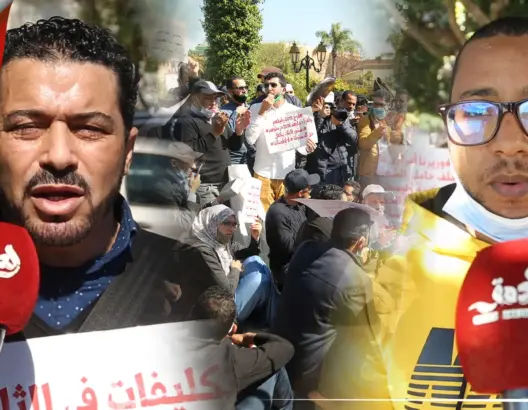 الأساتذة حاملو الشهادات: من حقنا الاحتجاج.. ولا نعرف سبب قمعنا بهذا الشكل (فيديو)