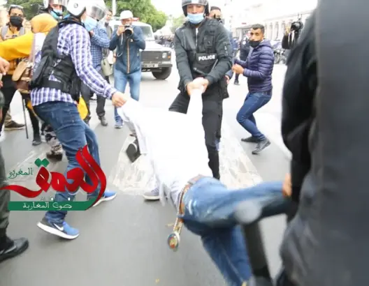 أمن الرباط يعتقل 19 أستاذا متعاقدا ومطالب بالإفراج عنهم