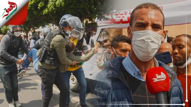 أستاذ متعاقد: عذرا يا تلامذتنا.. لقد تم التنكيل بنا في شوارع الرباط (فيديو)