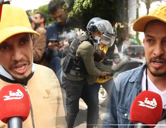 بعد الإفراج عنهم.. أساتذة متعاقدون: تم وضعنا مع المجرمين وحُرمنا من الأكل 48 ساعة (فيديوهات)