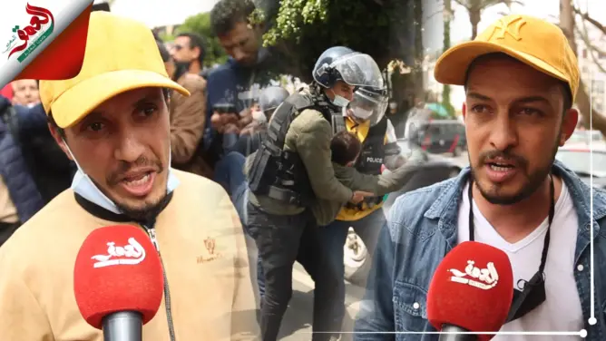 بعد الإفراج عنهم.. أساتذة متعاقدون: تم وضعنا مع المجرمين وحُرمنا من الأكل 48 ساعة (فيديوهات)