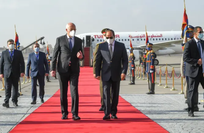المرزوقي يهاجم قيس بسبب زيارته لمصر: لم يعد يمثل استقلال تونس وشرفها