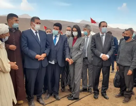 من بينها تأهيل مجال الأركان .. أخنوش يدشن مشاريع فلاحية بقُرى تيزنيت (فيديو)