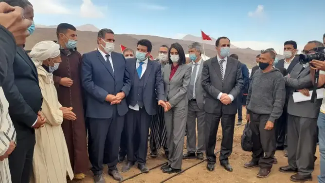 من بينها تأهيل مجال الأركان .. أخنوش يدشن مشاريع فلاحية بقُرى تيزنيت (فيديو)