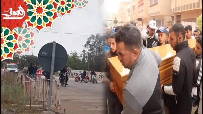 استثناءً.. فتح الحدود بين المغرب والجزائر لنقل جثمان شاب مغربي (فيديو)