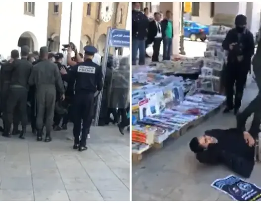 سلطة الرباط تكشف روايتها حول “تعنيف” حقوقي أثناء فض وقفة احتجاجية (فيديو)