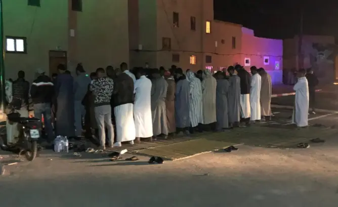إقامة التراويح بمراكش
