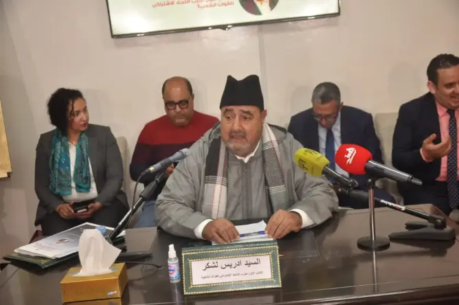 إدريس لشكر الكاتب الأول لحزب الاتحاد الاشتراكي