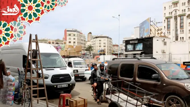 أشغال الطرامواي تخنق “درب عمر” القلب النابض للعاصمة الاقتصادية للمملكة