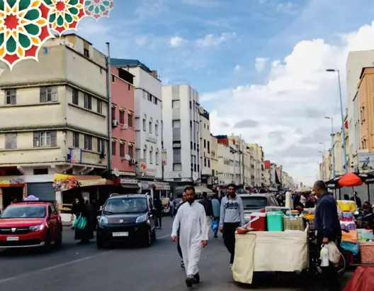شاهد أجواء مدينة الدار البيضاء قبيل الإفطار (فيديو)