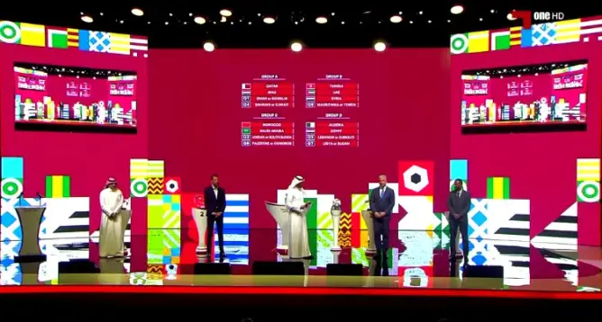 كأس العرب.. القرعة تضع المغرب رفقة السعودية والمتأهل من مباراة فلسطين والقُمُر