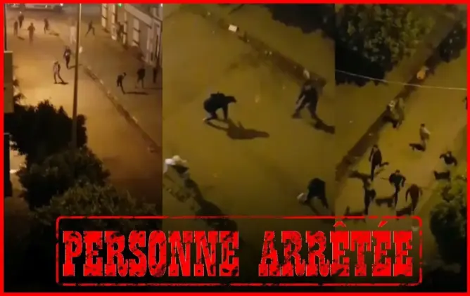 عنف ورشق بالحجارة.. باعة متجولون يُحولون حيًّا بطنجة لـ”ساحة حرب” والأمن يتدخل