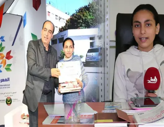 عبير.. تلميذة مغربية نابغة في القراءة والكتابة بالعربية وتطمح الوصول للفضاء (فيديو)