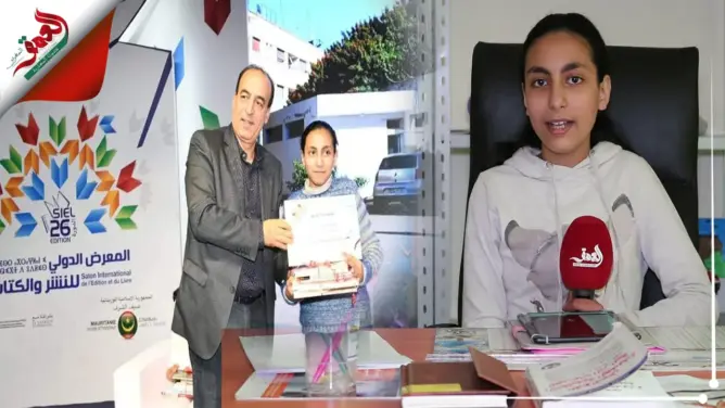 عبير.. تلميذة مغربية نابغة في القراءة والكتابة بالعربية وتطمح الوصول للفضاء (فيديو)