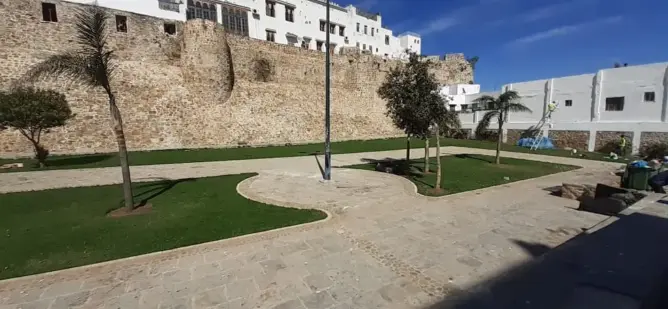 رياض “سوق دبارا” بطنجة.. فضاء أخضر بسمعة سيئة (صور)