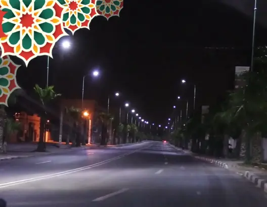 الهدوء يعم شوارع أكادير في أولى ليالي العشر الأواخر من رمضان (فيديو)
