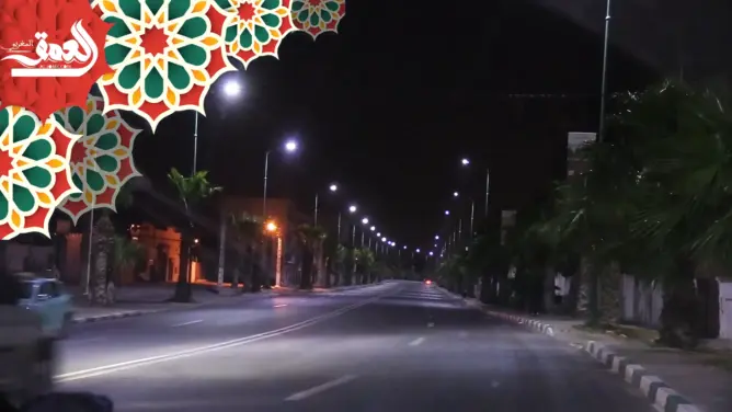 الهدوء يعم شوارع أكادير في أولى ليالي العشر الأواخر من رمضان (فيديو)