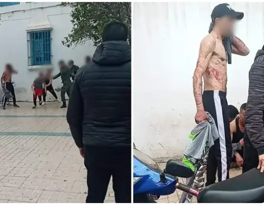 ابتدائية تطوان تصدر أحكامها بحق محتجين اعتدوا على أنفسهم أمام باشوية الفنيدق