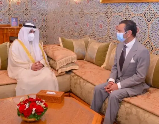 الأمير مولاي رشيد يستقبل وزير خارجية الكويت حاملا رسالة من نواف الأحمد للملك