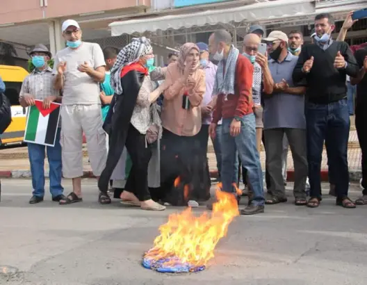جبهة تدعو المغاربة إلى التضامن مع الشعب الفلسطيني
