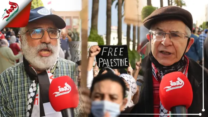 خلال وقفة تضامنية مع فلسطين.. حقوقيان يطالبان بقطع جميع العلاقات مع إسرائيل وطرد ممثلها من المغرب(فيديو)