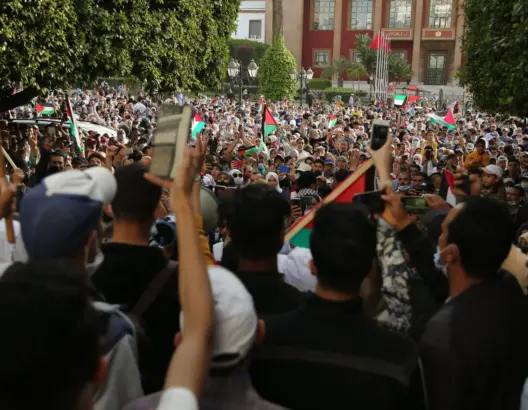 “الجبهة المغربية لدعم فلسطين” تطالب بعقد لقاء مع ممثل الأمم المتحدة بالمغرب (فيديو)
