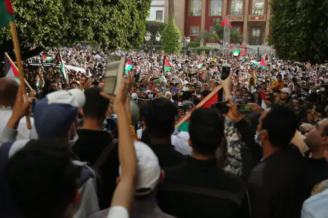 “الجبهة المغربية لدعم فلسطين” تطالب بعقد لقاء مع ممثل الأمم المتحدة بالمغرب (فيديو)