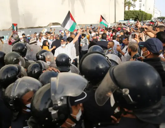 سلطات الرباط تجدد منع “مسيرة فلسطين” وتحذر الأحزاب والهيئات الداعية لها