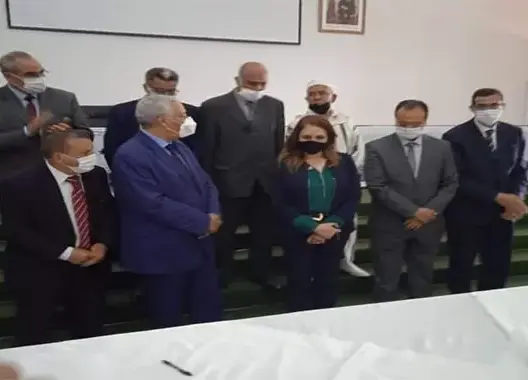 عامل مكناس يشرف على توقيع اتفاقية شراكة في مجال الدعم التربوي (صور)