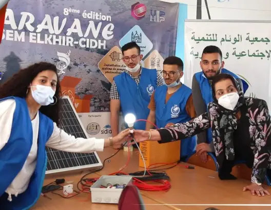 طلبة مهندسون بالبيضاء يستعدون لتنظيم قافلة اجتماعية لأزيلال (فيديو)