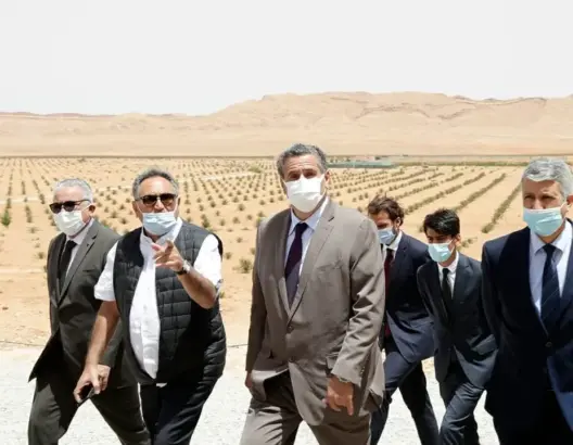 أخنوش يطلع على تقدم أشغال 3 مشاريع فلاحية بالراشيدية