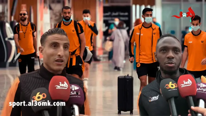 لاعبو نهضة بركان يعلقون عن مباراة الأهلي..عزيز والبحراوي:ذاهبون من أجل رفع راية الوطن ويوسوفو يتحدى الأهلي