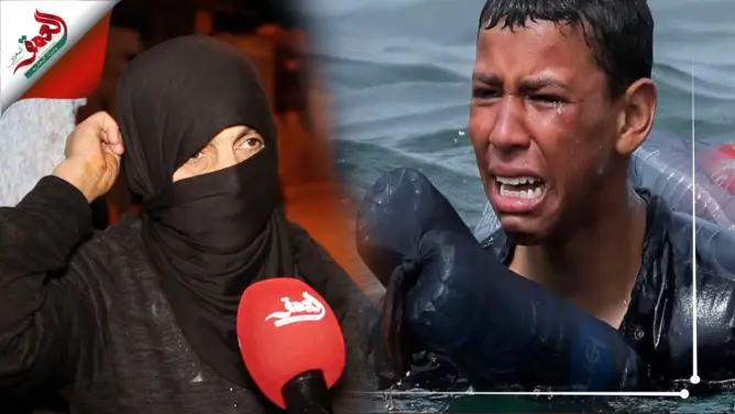 بعد فشل محاولته في”الحريك” إلى سبتة .. جيران أشرف فرحون بعودته (فيديو)