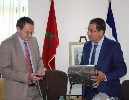 بحضور القنصل العام.. بودرا يشيد بالتعاون بين المغرب وفرنسا