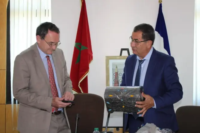 بحضور القنصل العام.. بودرا يشيد بالتعاون بين المغرب وفرنسا