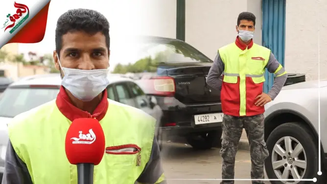 حارس سيارات يرد على حملة “الجيليات” الصفراء.. ويوضح: حوتة وحدة تخنز الشواري (فيديو)