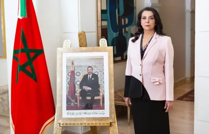 السفيرة المغربية بإسبانيا
