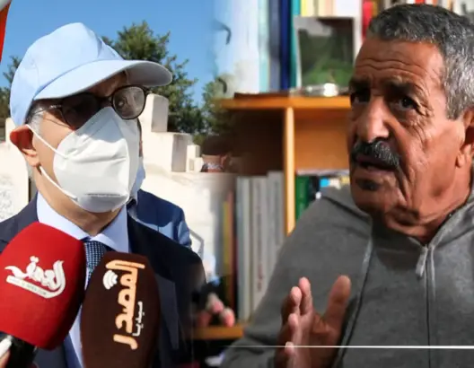 بركة في جنازة الجامعي: فقدنا قياديا كبيرا وصحافيا واجه البصري بمقاله الشهير “شكون نتا” (فيديو)