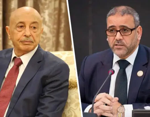 عقيلة صالح والمشري يحلان بالرباط وينوهان بمواقف المغرب تجاه الملف الليبي