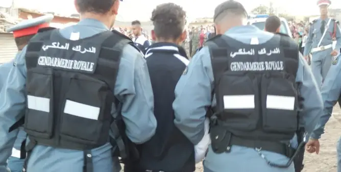 الفرقة الوطنية للدرك الملكي تداهم فيلا فخمة بطنجة