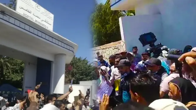 ساكنة آسفي تحتج ضد “رداءة” و”تدني” الوضع الصحي بالمدينة