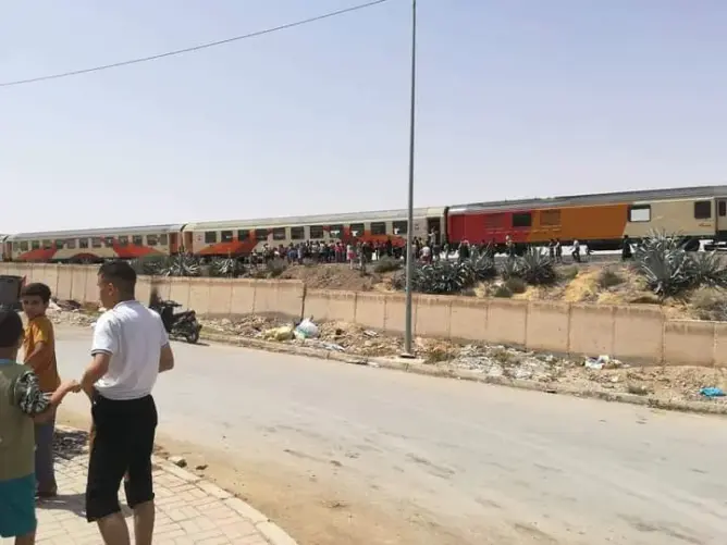 قطار يدهس فتاة بتاويريرت ويحولها لأشلاء