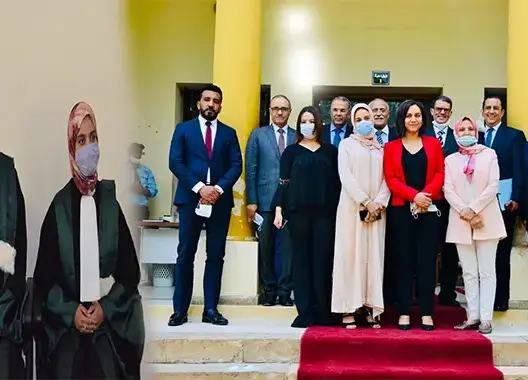 تنصيب قضاة جدد بمركز القاضي المقيم بالحاجب (صور)