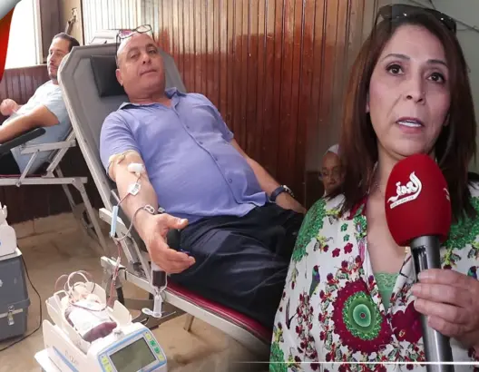 تخليدا لليوم العالمي للتبرع بالدم.. إقبال كثيف على التبرع بالدم  بمكناس (فيديو)