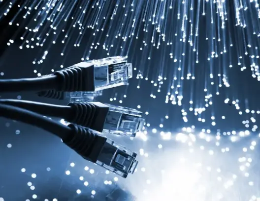 الأنترنت الألياف البصرية