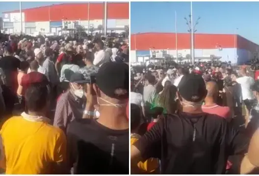 احتجاجات في مليلية للمطالبة بإعادة فتح الحدود المغربية الإسبانية قبل عيد الأضحى