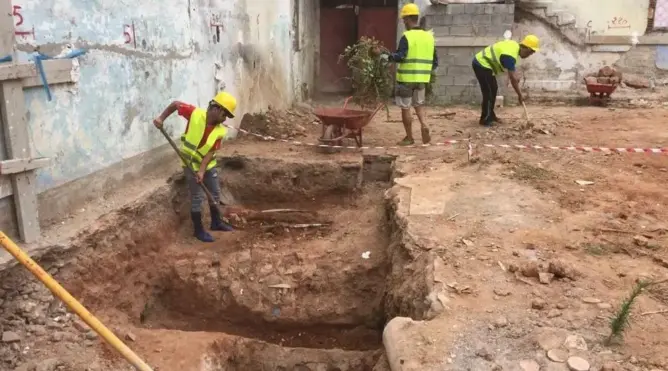 أشغال تهيئة فندق تقود لاكتشاف بنيات أثرية مرتبطة بالتاريخ البحري لسلا