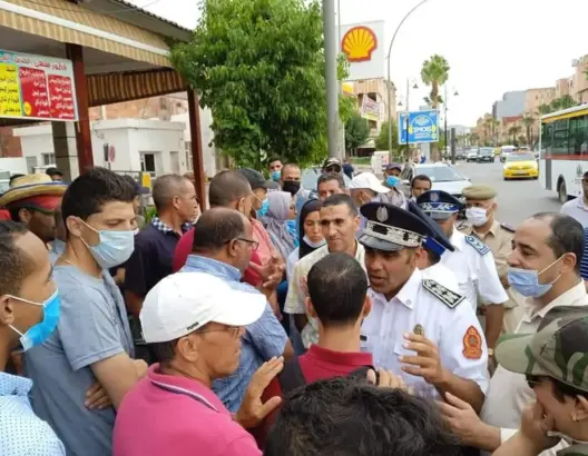 بعد حرمانها من البكالوريا.. السلطات تمنع عائلة “منصوري” من الاحتجاج بخنيفرة