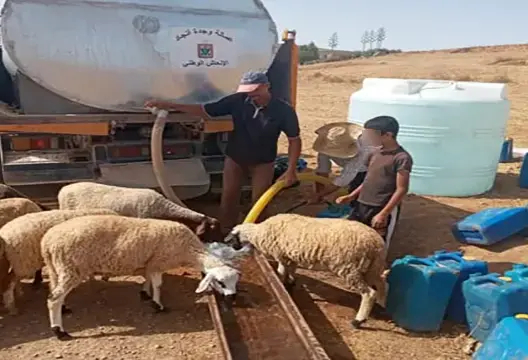 تزويد ساكنة العالم القروي بالماء الصالح للشرب